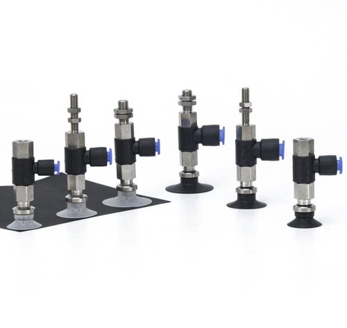 侧面接气硅胶真空吸盘SZU10WS/SZU13WS/SZU16WS-LA4/LA6-M5M/M6M