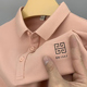 纯棉男士 外贸百搭纯色上衣男装 短袖 有领polo衫 t恤新款 啄木鸟夏季