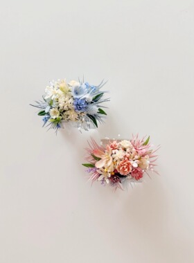 永生花戒指ins风婚礼植物戒指花