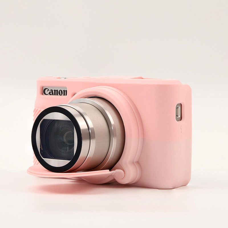 适用于佳能SX740硅胶套防摔 sx730hs相机保护套相机包 佳能软壳包