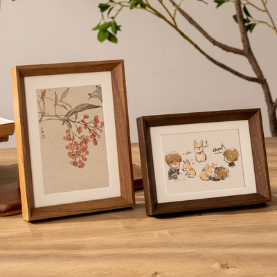 中式相框摆台定制画框