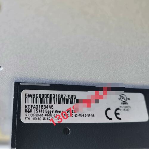 【议价】5WBC0000031807-000贝加莱面板主板，原