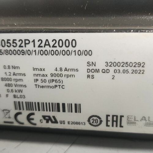 【议价】电机SH30552P12A2000，