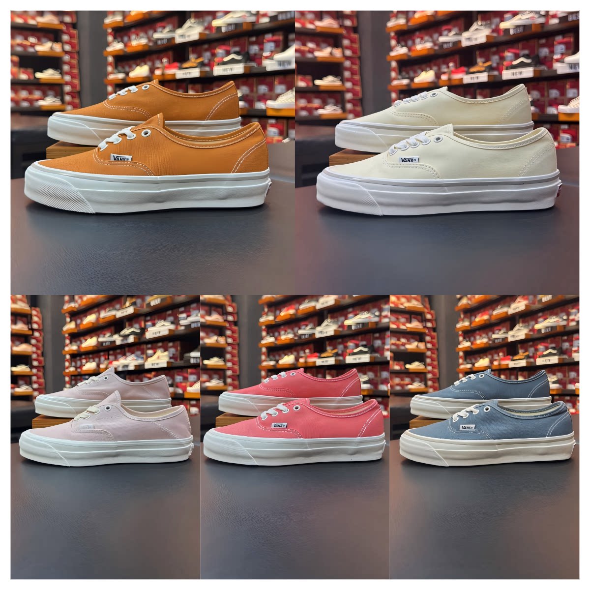 VANS经典Authentic低帮帆布板鞋
