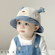 宝宝渔夫帽秋冬保暖2025新款 男女婴幼儿童盆帽卡通可爱超萌遮阳帽