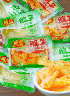 国圣脆笋500g香辣山椒味竹笋片