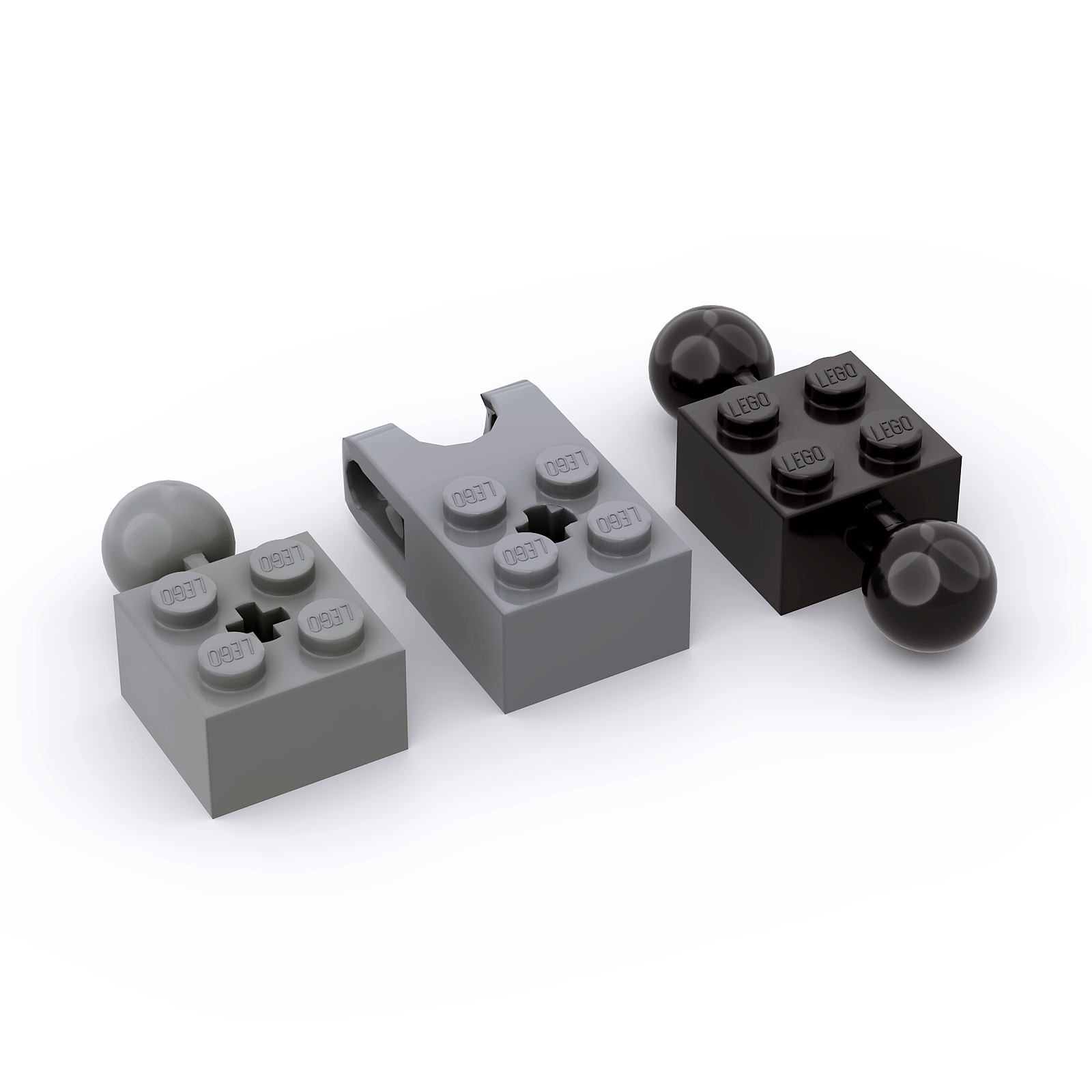 LEGO乐高球头关节拼搭积木