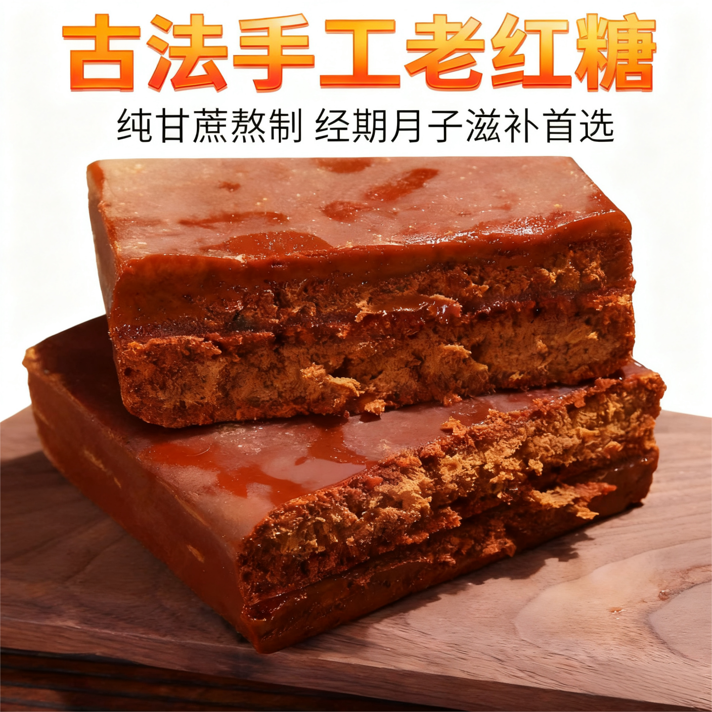 红糖纯甘蔗无添加月子产妇土红糖