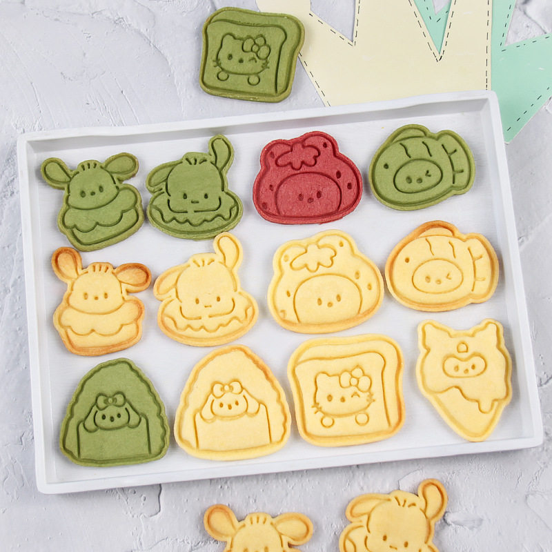 三丽鸥饼干模具商用批发卡通帕恰狗立体按压曲奇印花烘焙工具套装