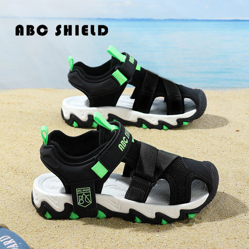 ABCSHIELD童鞋男童凉鞋沙滩鞋