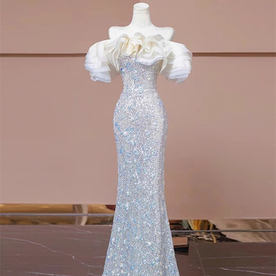 性感无袖长裙高端轻奢