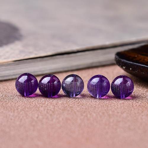 天然白水晶经文珠子散珠