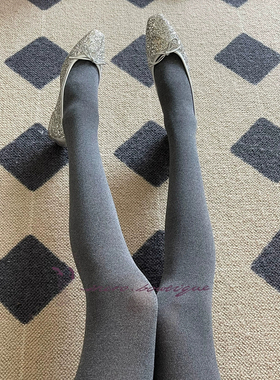 不可思一间秋冬新款80D天鹅绒加裆加大高个子品质连裤打底丝袜