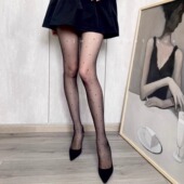 不可思一间灰色黑色波点丝袜0D超薄高透T裆性感加长咖啡色丝袜女