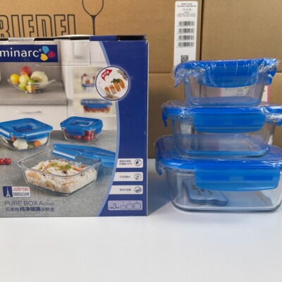 保鲜盒乐美雅钢化玻璃