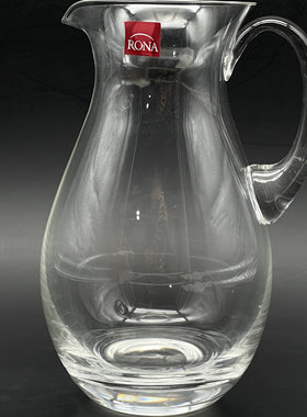 原装进口捷克诺娜RONA无铅水晶水壶1100ML