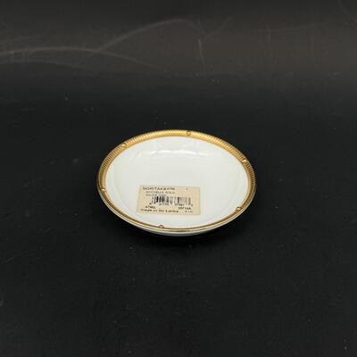 Noritake/则武 ROCHELLE GOLD系列.中式调羹.味碟/酱油碟骨瓷餐具