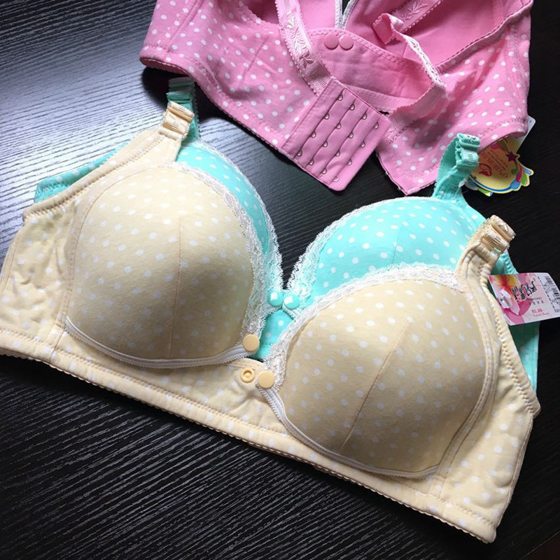 哺乳文胸聚拢防下垂怀孕期产后喂奶女孕妇内衣舒适胸罩怀孕期bra