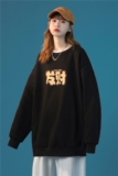 秋装2022中性套头卫衣情侣装学生秋季港风外套潮流1011-P38女类目，女装短外套，电商A233-1