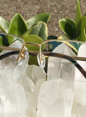 高档天然水晶太阳眼镜