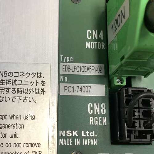 议价议价NSK伺服驱动器EDB-LPC1CEA5F1-02实可维修