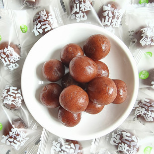 雾灵六物山楂丸球休闲零食不加色素独立小包装果糕山楂球果脯蜜饯
