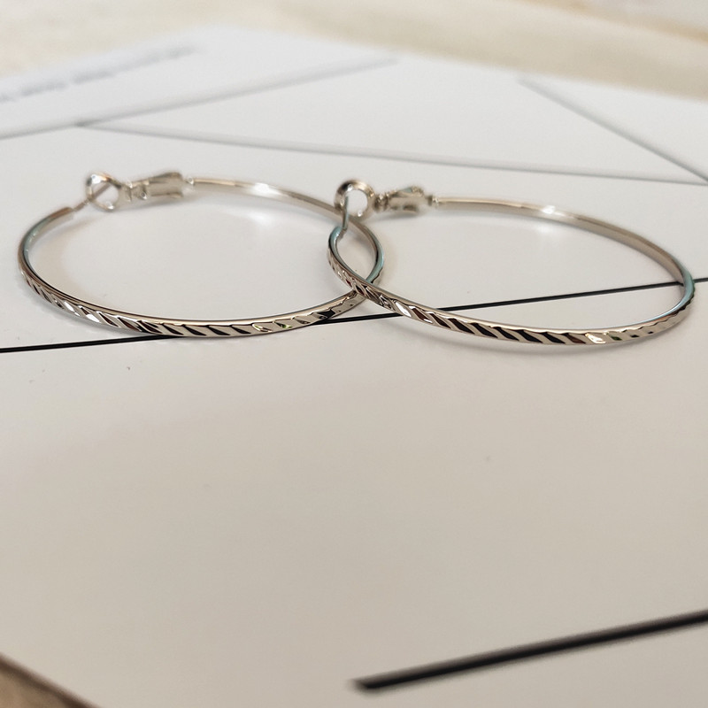 s925纯银针耳环新款高级感气质女