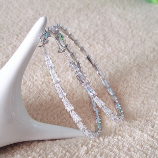 2026新款夏天大圈耳环925银针个性气质小耳圈女韩国夸张简约耳饰