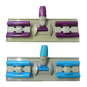 夹固式 单板 拖把头尘推头夹板替换板夹布式