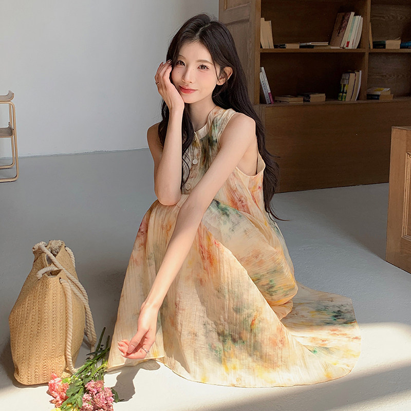 大货 数据好 新品法式复古风连衣裙 2D082-K228-P140图片