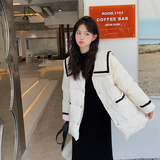 现货！海军领50绒小个子外套羽绒服275-C213-P245368，女装羽绒服，2D082