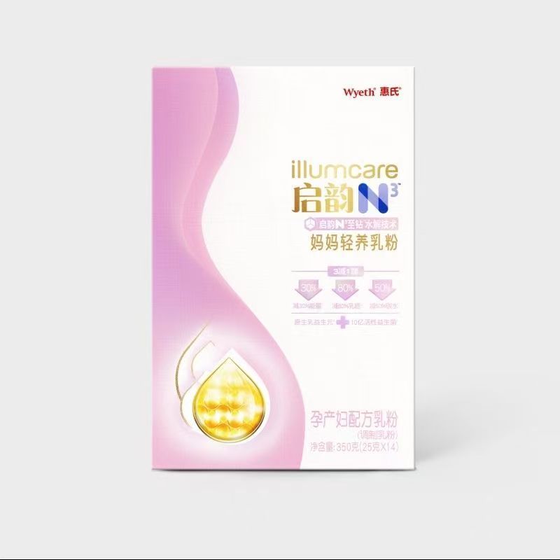 24年11月产惠氏启韵妈妈奶粉孕产妇哺乳期配方奶粉350克