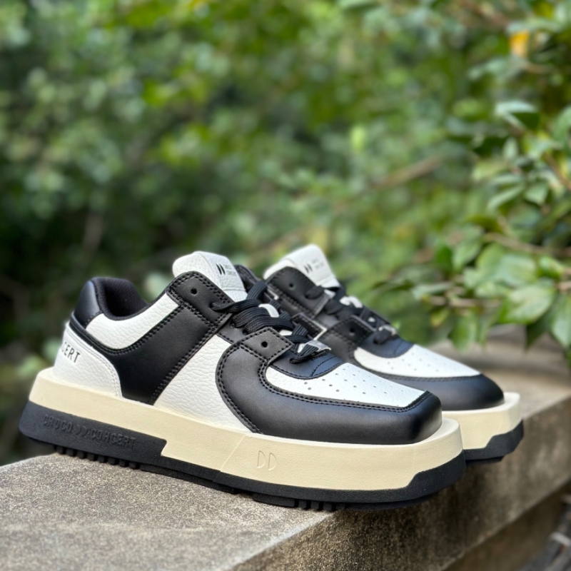 不对称圆方头鞋choco厚底增高鞋男女鞋百搭运动鞋板鞋6cm增高鞋