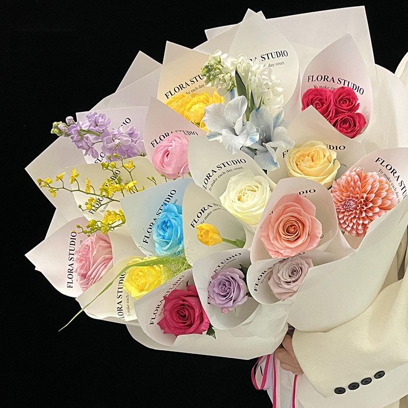 一花一礼混搭多色花材鲜花速递同城北京粉玫瑰花束花店生日配送花,鲜花速递/花卉仿真/绿植园艺,鲜花速递(同城),淘宝优惠券,粉丝福利购,淘宝优惠卷