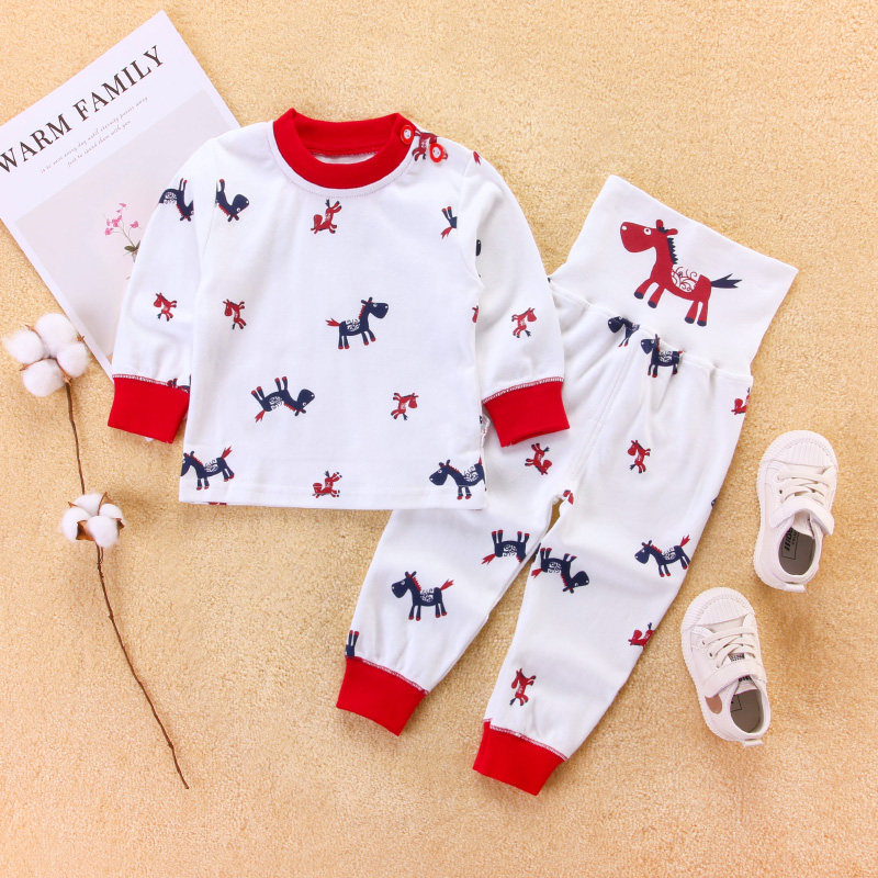 宝宝高腰纯棉3-12月婴儿秋衣秋裤婴儿内衣套装1男童女童装睡衣3岁,童装/婴儿装/亲子装,内衣套装,淘宝优惠券,粉丝福利购,淘宝优惠卷