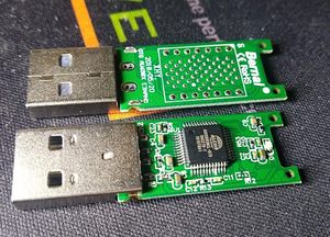 安国主控 LGA70 6S-7硬盘 DIY小板东芝内存字库改U盘 USB2.0
