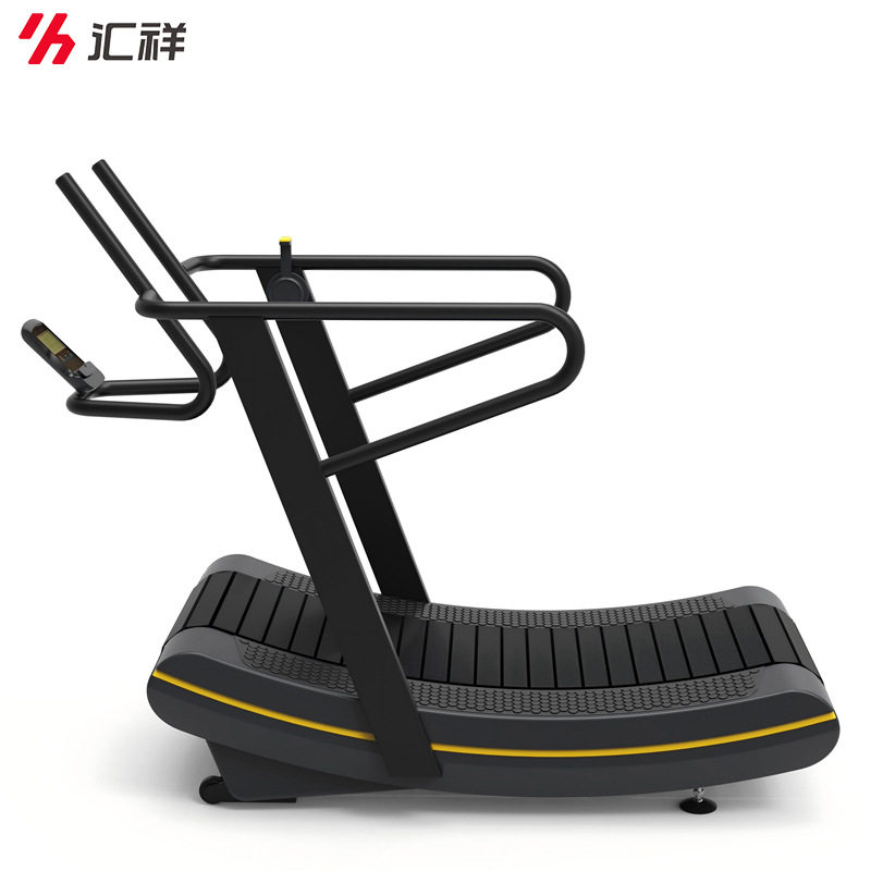 汇祥ML-89商用无动力跑步机曲面弧形无助力跑步机健身房运动器械