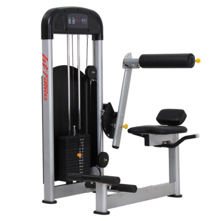 威拓F-A10腹背肌训练器商用健身房坐姿式屈腹背肌肉力量训练器械