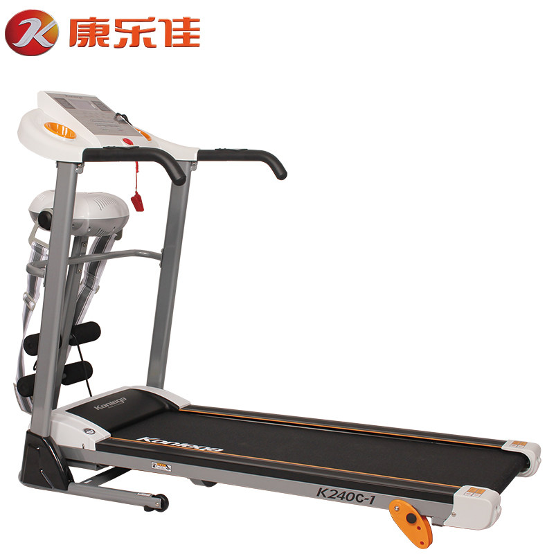康乐佳K240C-1 电动跑步机家用多功能抖抖机折叠运动健身器材