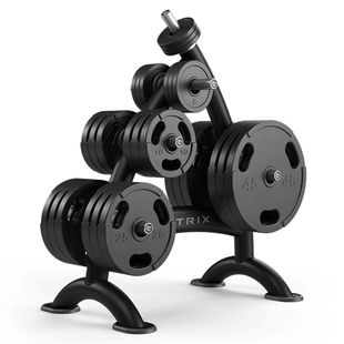 健身房健身器材 杠铃架 美国乔山MATRIX杠铃片摆放架MG A94立式