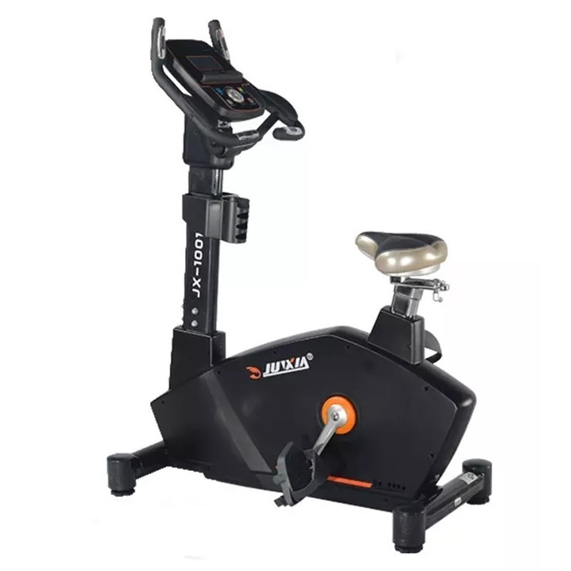 军霞jx-s1001商用立式健身车健身房自发电磁控健身脚踏车运动单车