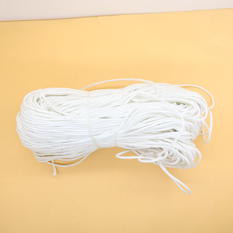 蜡绳全棉手工编织吊牌装饰粗大