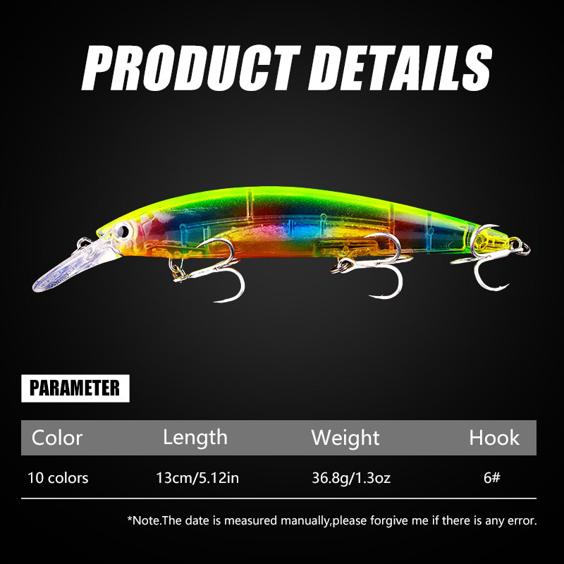 亨嘉渔具远投路亚饵沉水米诺13厘米36克深潜鲈鱼翘嘴仿真淡水海钓,户外/登山/野营/旅行用品,路亚饵,淘宝优惠券,粉丝福利购,淘宝优惠卷