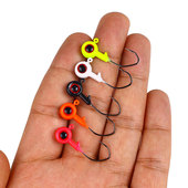 1.4g 亨嘉渔具新款 大眼铅头钩普通防挂底2.7g 0.85g钓鱼配件垂钓