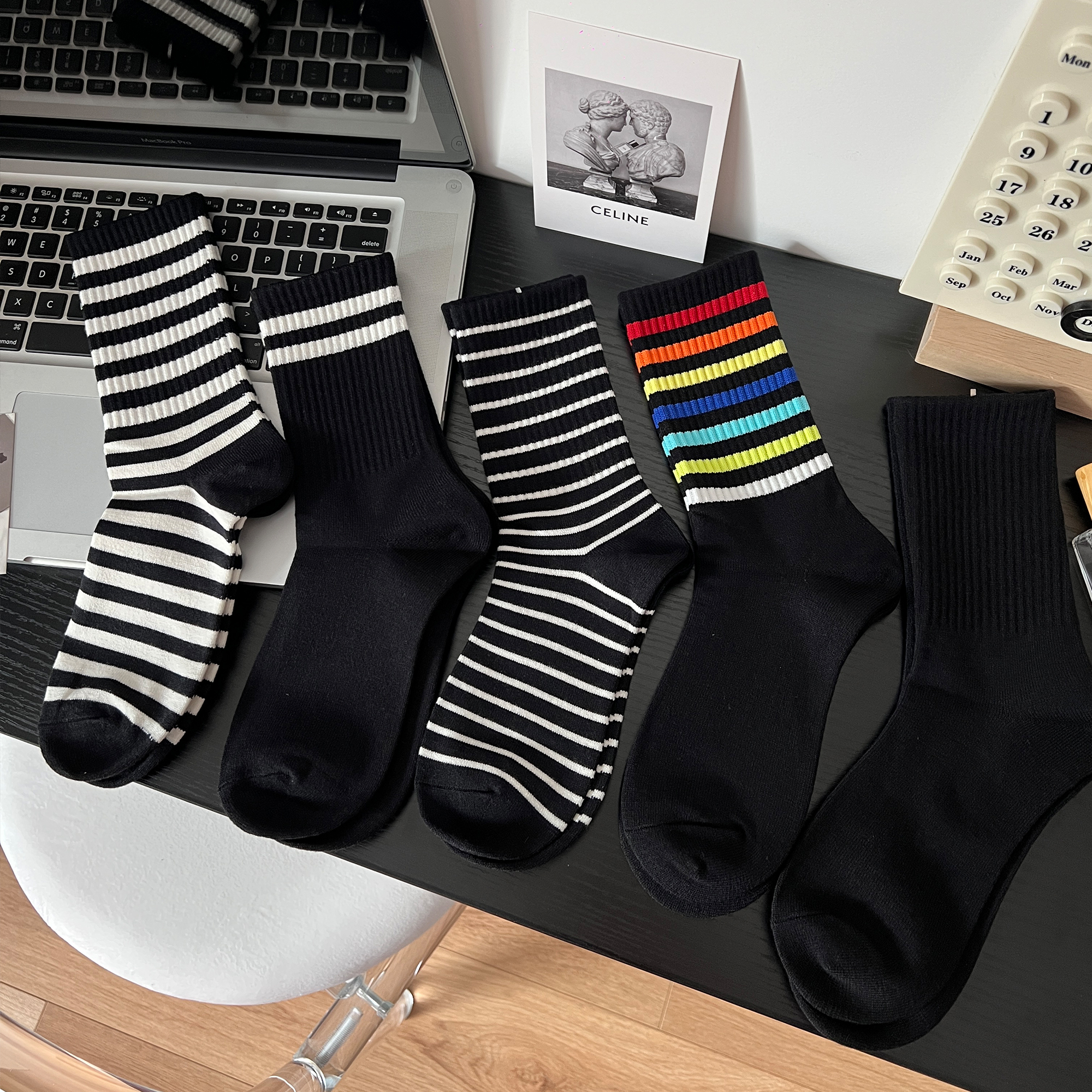 保暖女暖绒加厚中筒女袜