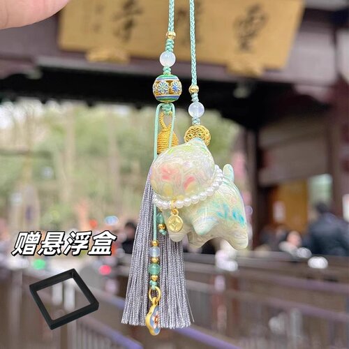 杭州灵隐猫咪大漆多彩可爱猫咪