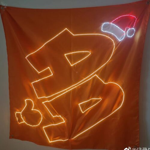 INTO1赞多应援明星演唱会灯牌团购超薄贴片折叠软硬灯牌头戴定制