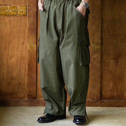 BBS复古九分山岳作战军裤