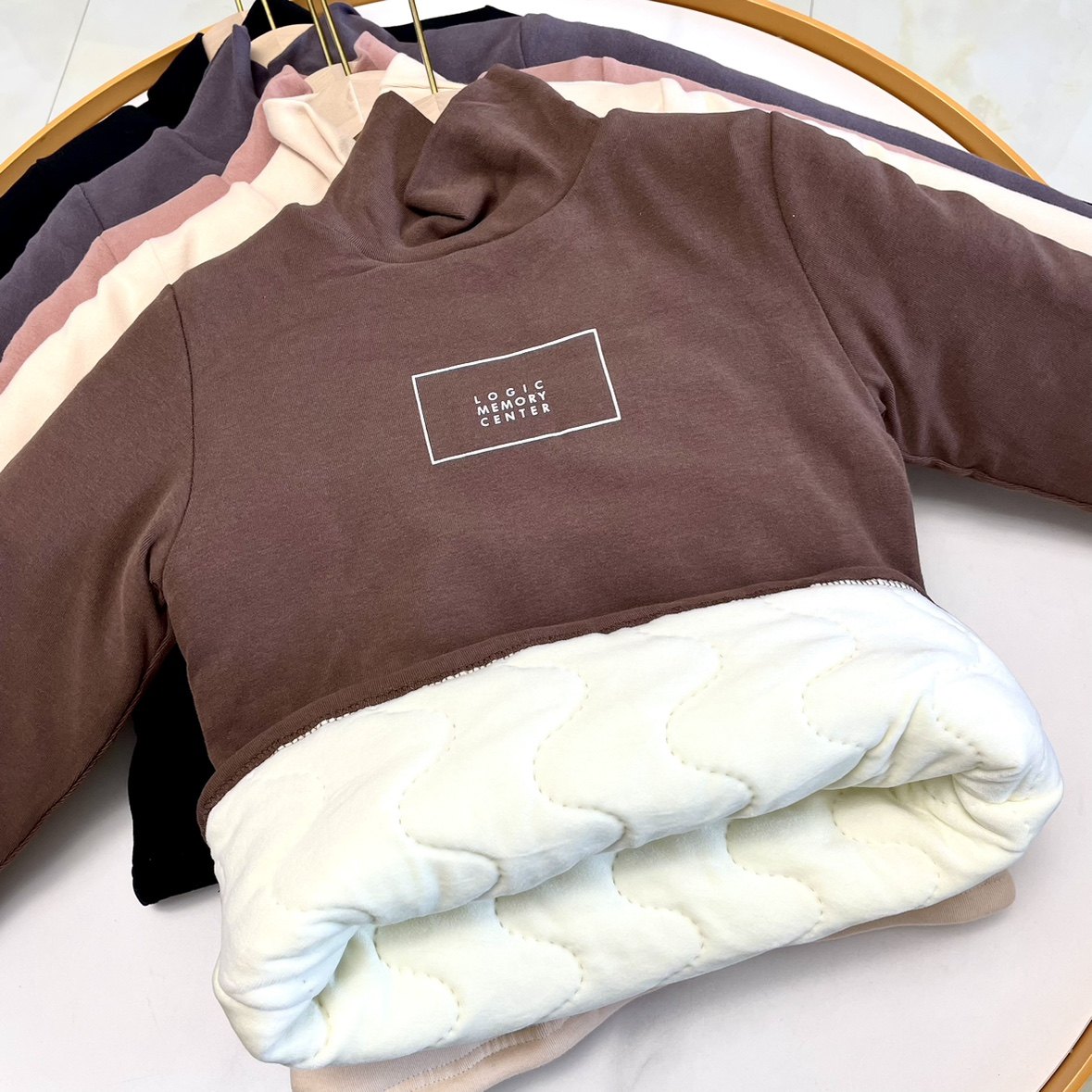 儿童加绒加厚打底衫男女童加棉三层中大童冬季装长袖高领保暖上衣,童装/婴儿装/亲子装,T恤,淘宝优惠券,粉丝福利购,淘宝优惠卷