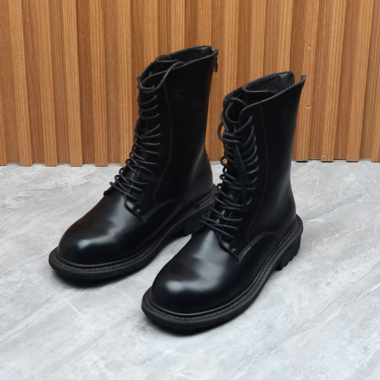 断码福利孤品女靴秋冬加绒英伦风